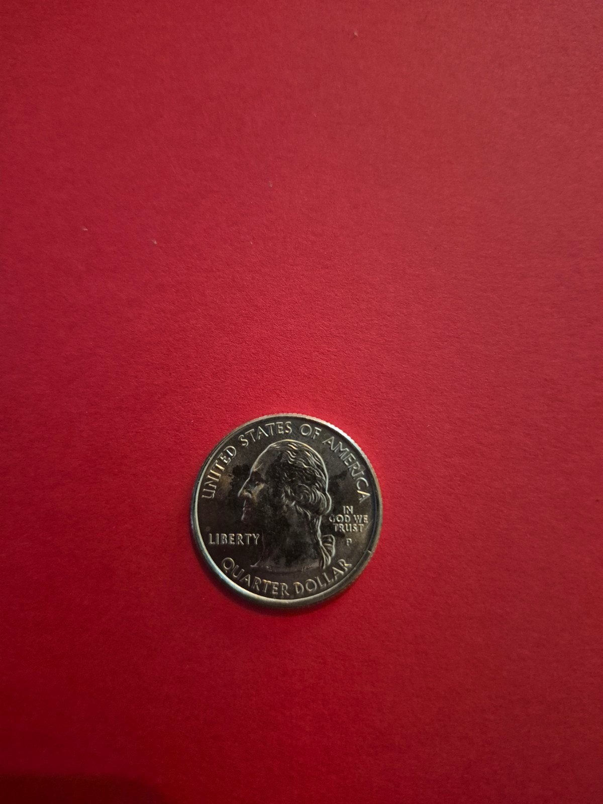 USA state quarter north dakota P mark, Postzegels en Munten, Munten | Amerika, Ophalen of Verzenden, Noord-Amerika