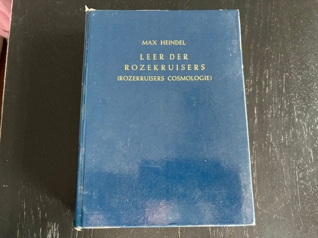 Max Hendel - Leer der Rozekruisers (1924), Boeken, Esoterie en Spiritualiteit, Ophalen of Verzenden, Gelezen, Astrologie, Achtergrond en Informatie