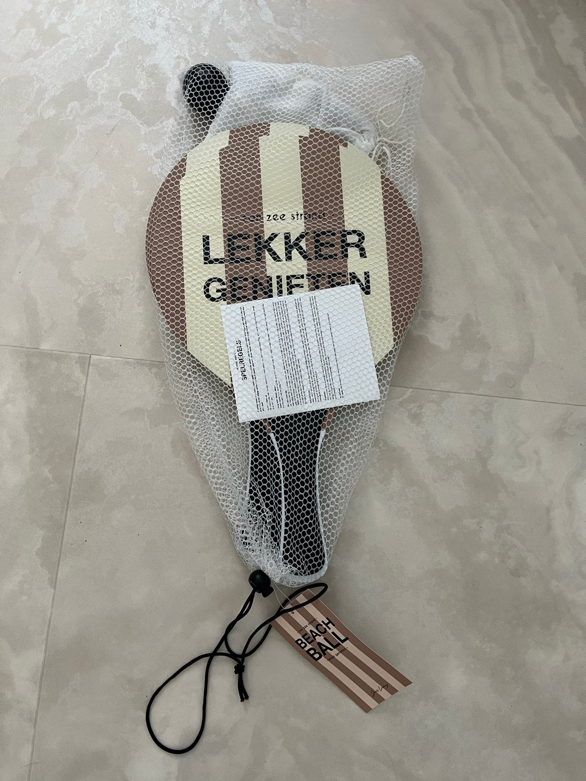 Jens Living Beachball set met spelletjes, Ophalen, Nieuw