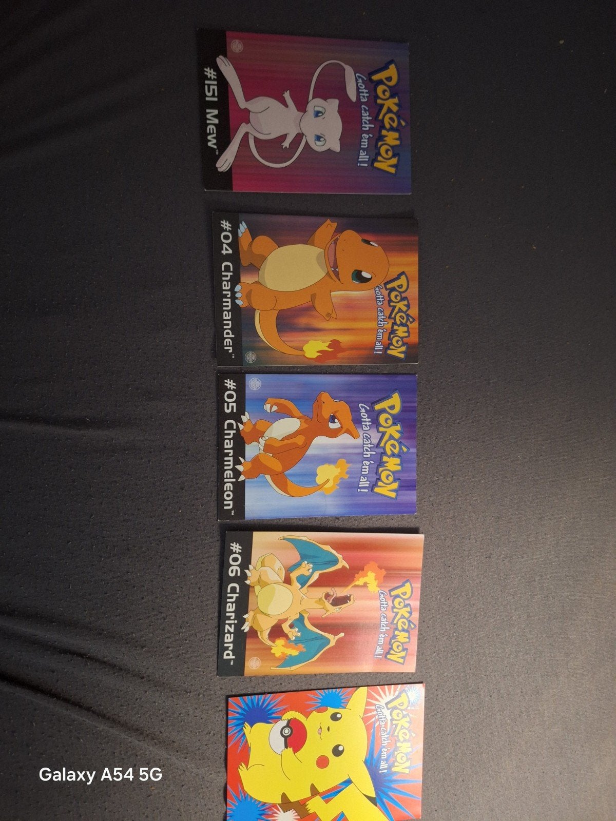 Pokémon ansichtkaarten uit de jaren '90, Ophalen, Nieuw