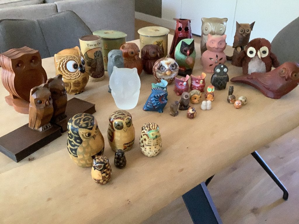 Verzameling uiltjes, Ophalen, Dier