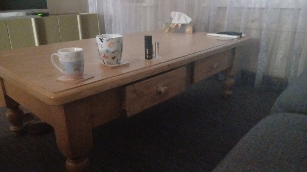 Salontafel, Huis en Inrichting, Ophalen, Gebruikt, 100 tot 150 cm, 50 tot 100 cm