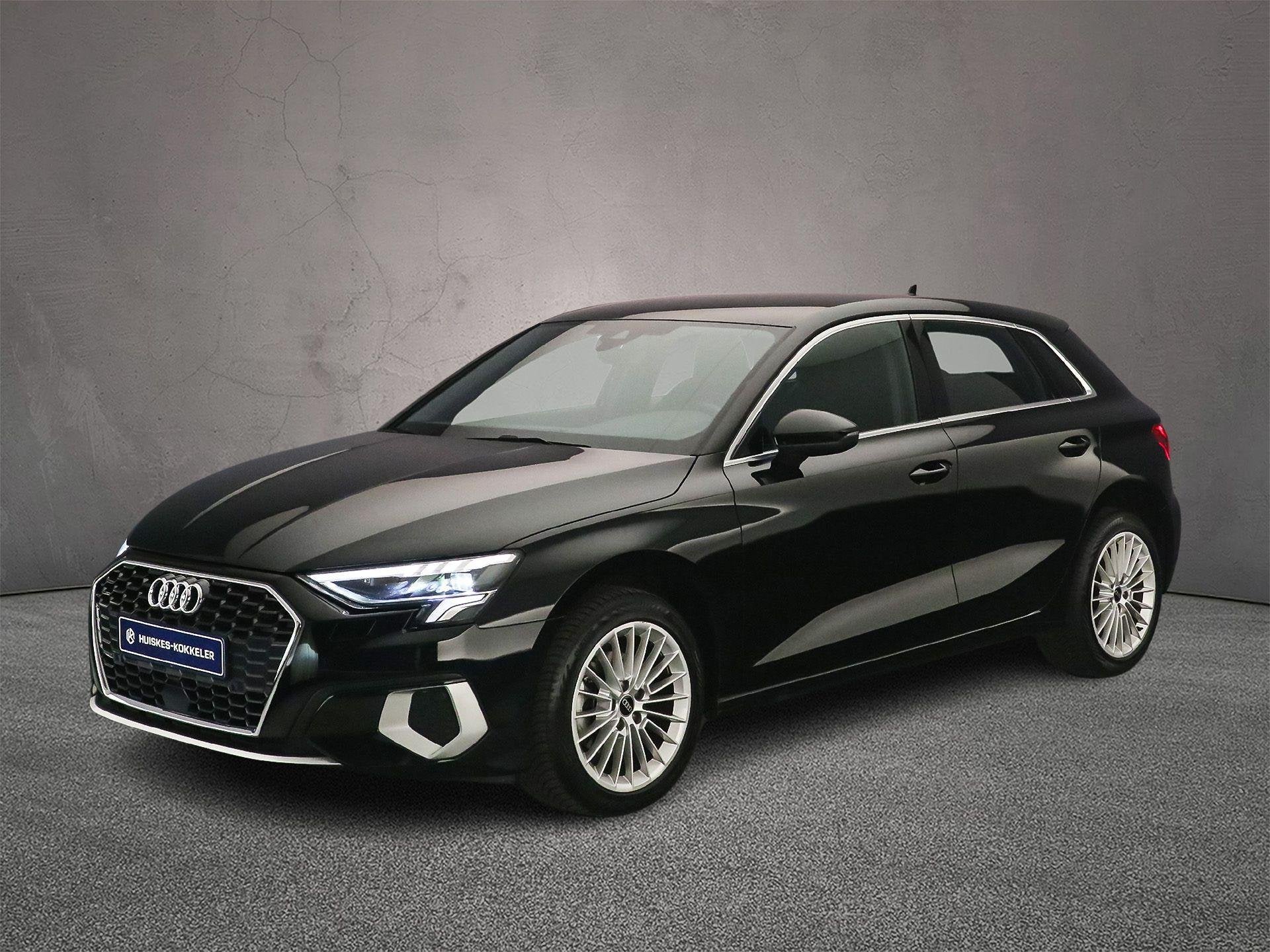 Audi A3 Sportback 30 TFSI Advanced edition | Apple/Android P, Stof, Zwart, Origineel Nederlands, Bedrijf