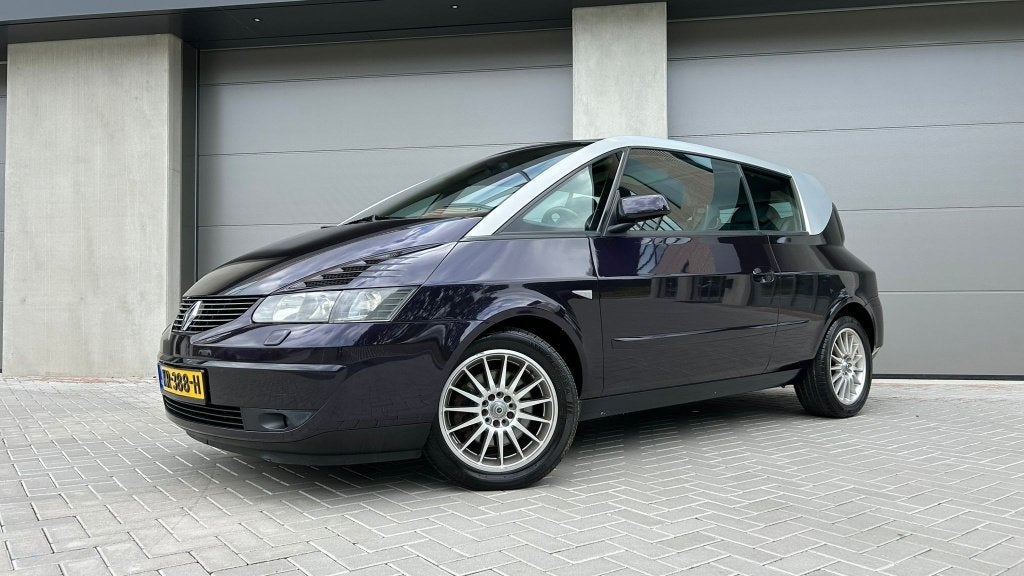 Renault Avantime 3.0-24V V6 Privilège, Pano, Leder, Navi, Zwart, Blauw, Avantime, Bedrijf