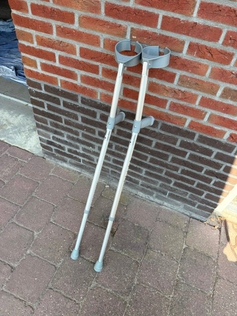 loopkrukken, Ophalen of Verzenden, In hoogte verstelbaar, Zo goed als nieuw