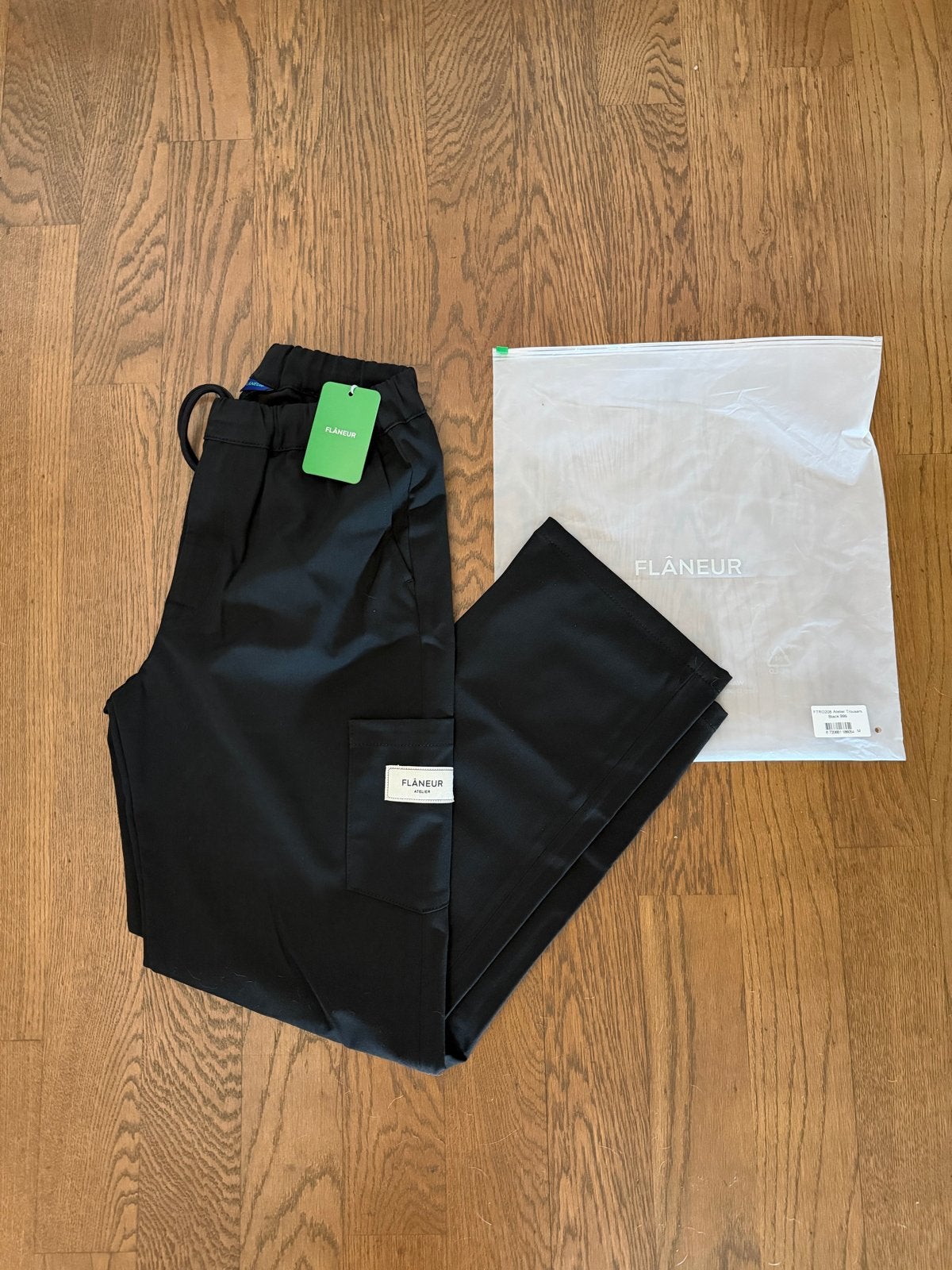 Flaneur Atelier Tailored Trousers Maat M Zwart nieuw, Ophalen of Verzenden, Nieuw, Maat 48/50 (M), Zwart