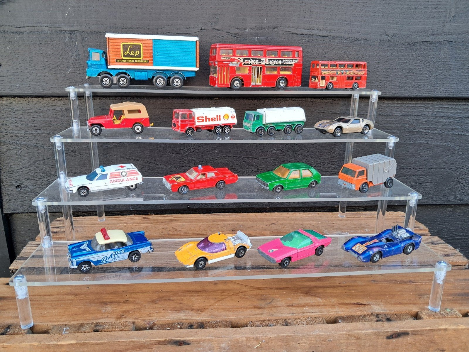 Leuk uit verzameling lot diversen Matchbox auto's, Hobby en Vrije tijd, Ophalen of Verzenden, Gebruikt, Auto
