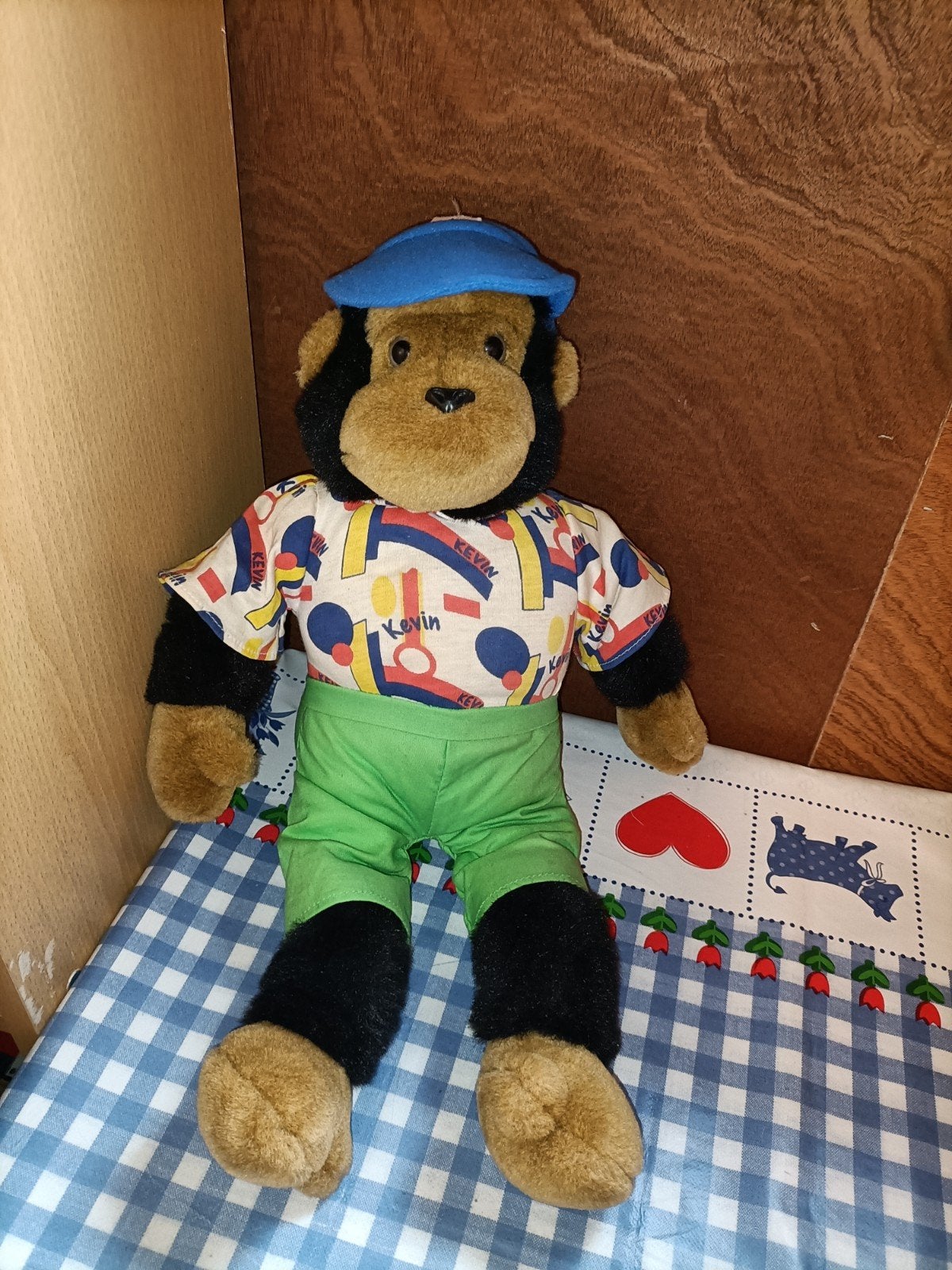 Kevin de aap knuffel Vintage Monkey PG Tips, Ophalen of Verzenden, Zo goed als nieuw, Overige typen