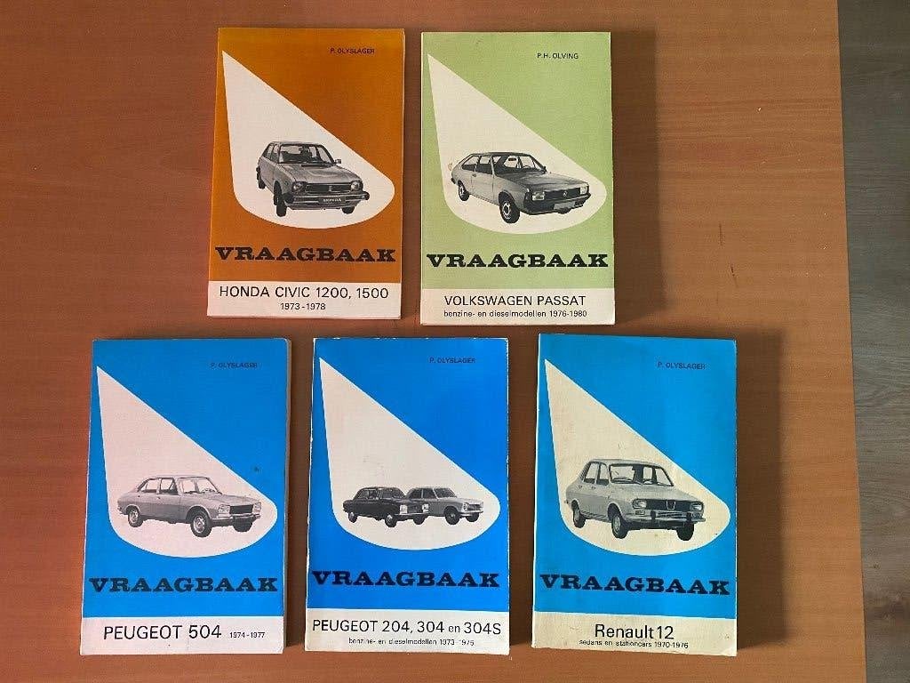 Originele vraagbaken van Piet olieslager, Ophalen of Verzenden, Gelezen, Peugeot, P. Olyslager