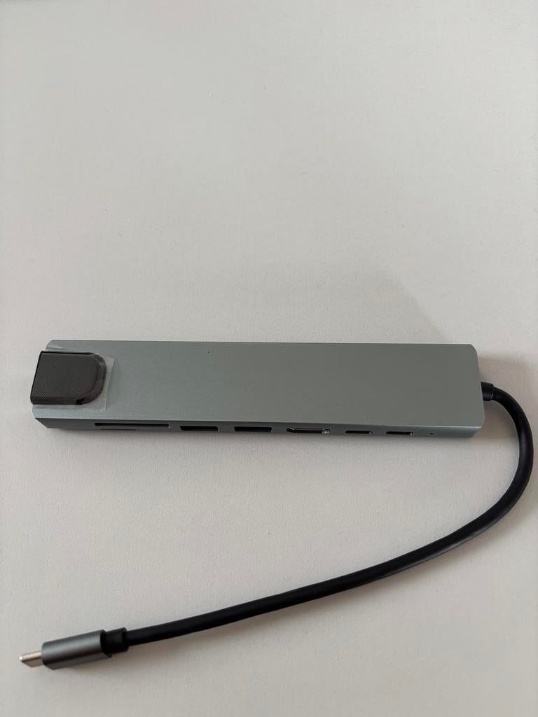 Type-C naar HDTV 8 in 1 adapter, Computers en Software, Pc- en Netwerkkabels, Nieuw, Ophalen of Verzenden