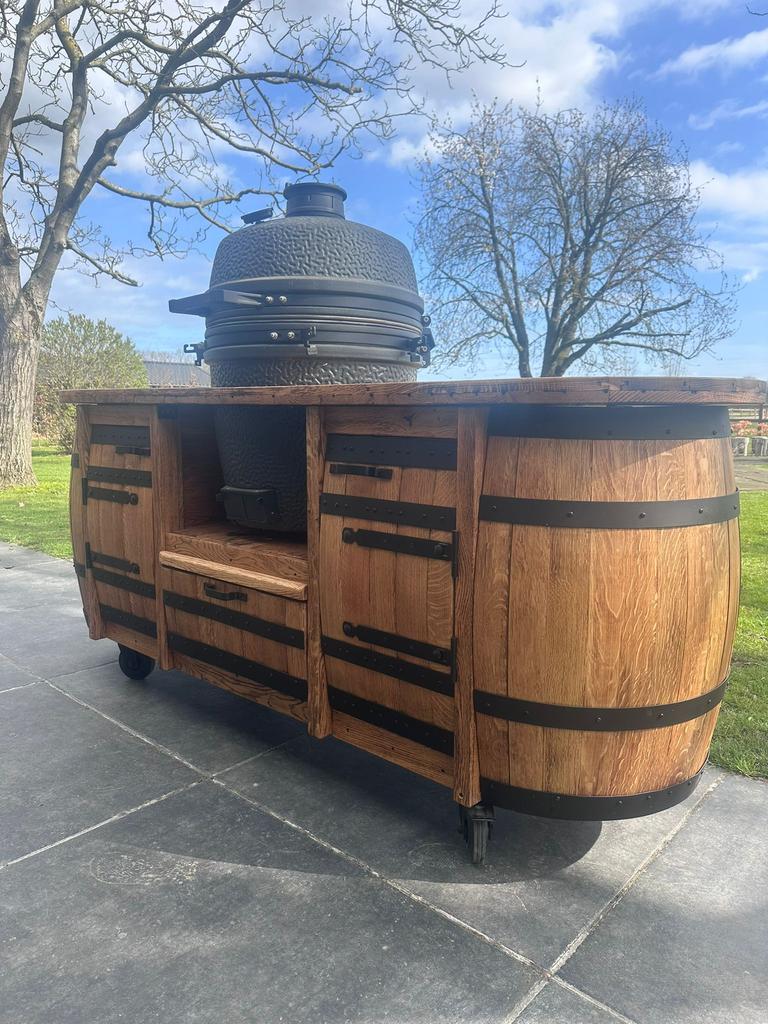 Kasten Buitenkeukens dressoirs van wijnvaten & eikenhout BBQ, Ophalen, Renswoude, Richardheuff@ziggo.nl, Nieuw
