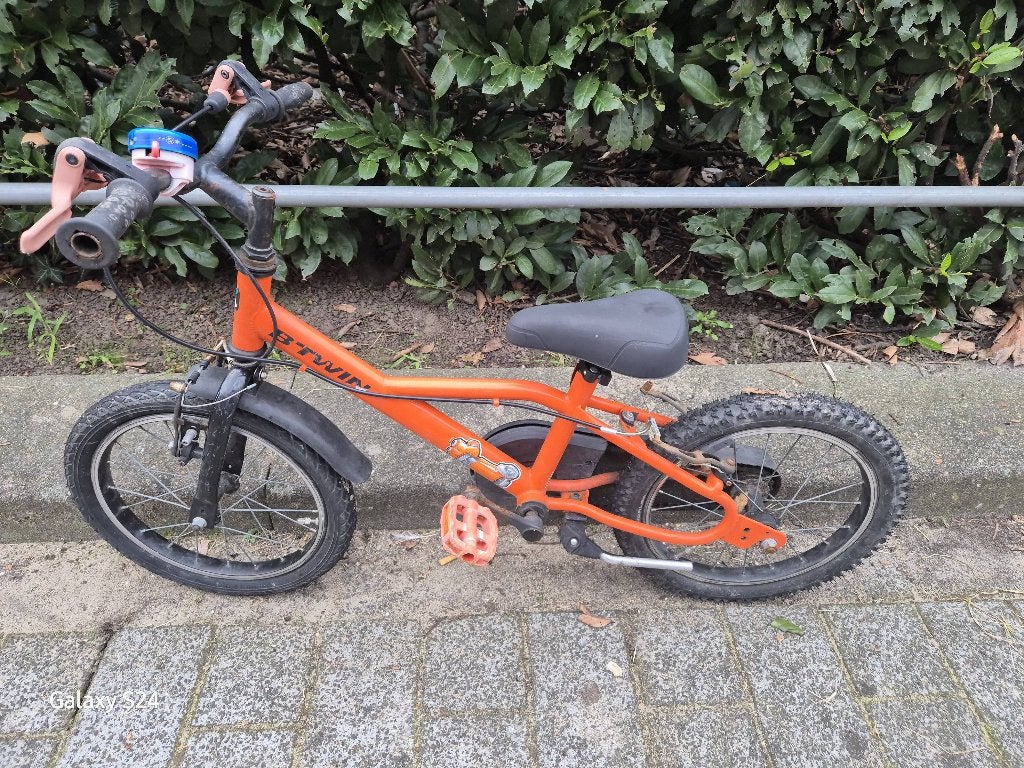 Gratis kinderfietsje, Fietsen en Brommers, Ophalen, Gebruikt, 16 tot 20 inch