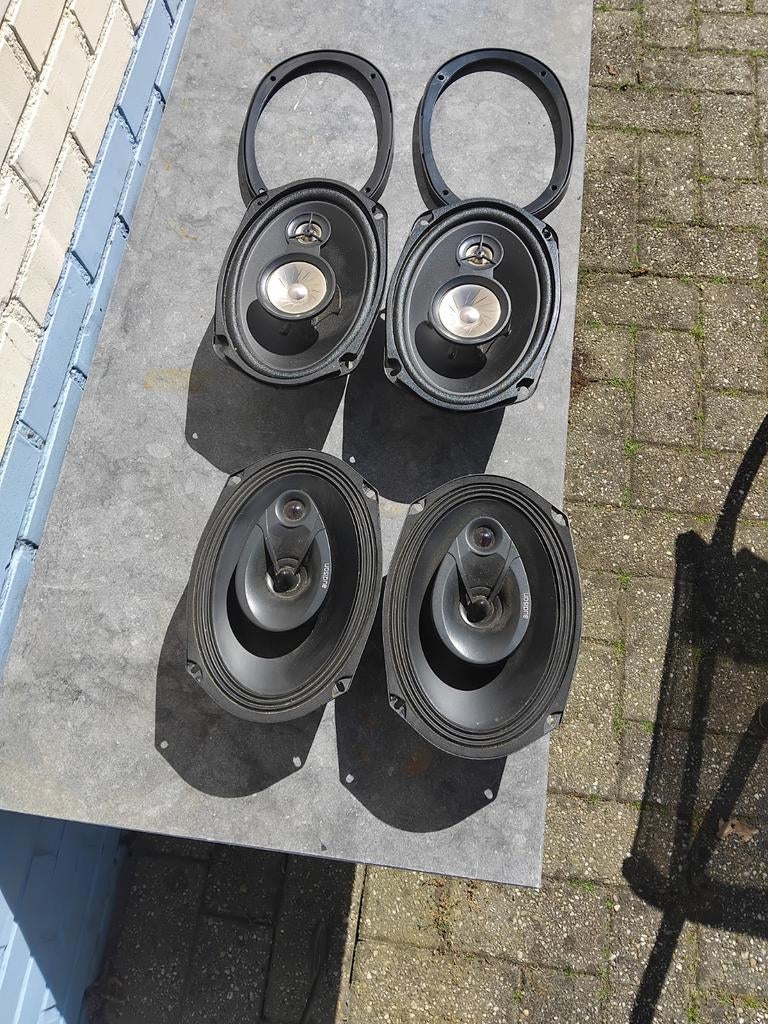 4 Audison Prima APX 690 autospeakers - 400W piek, Ophalen of Verzenden, Gebruikt