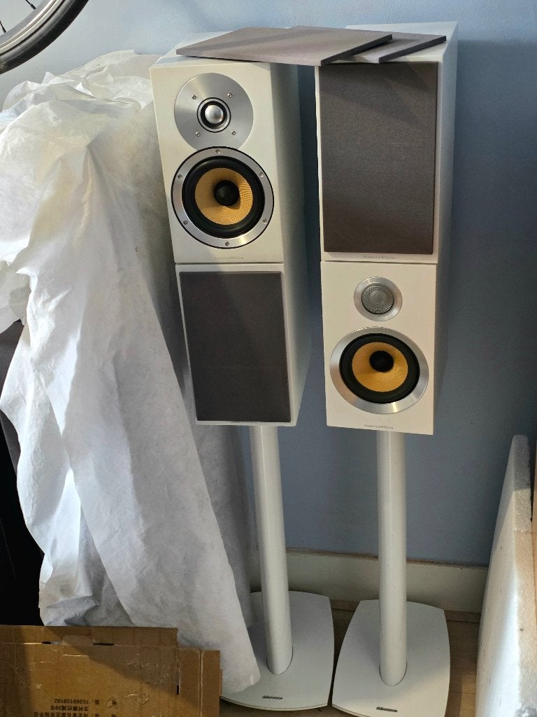 B&W CM1 S2 en S1 met Dynaudio Stand 3X,ook apart te koop