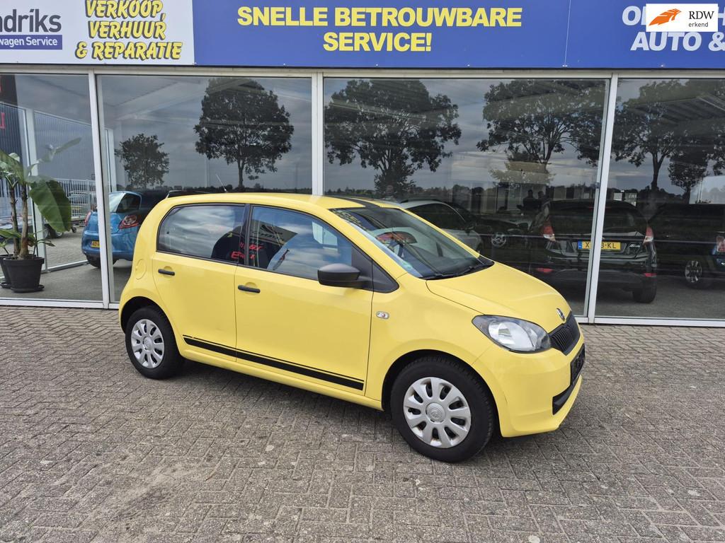 Skoda CITIGO 1.0 Greentech Arctic, Auto's, Euro 5, Gebruikt, 60 pk, Handgeschakeld