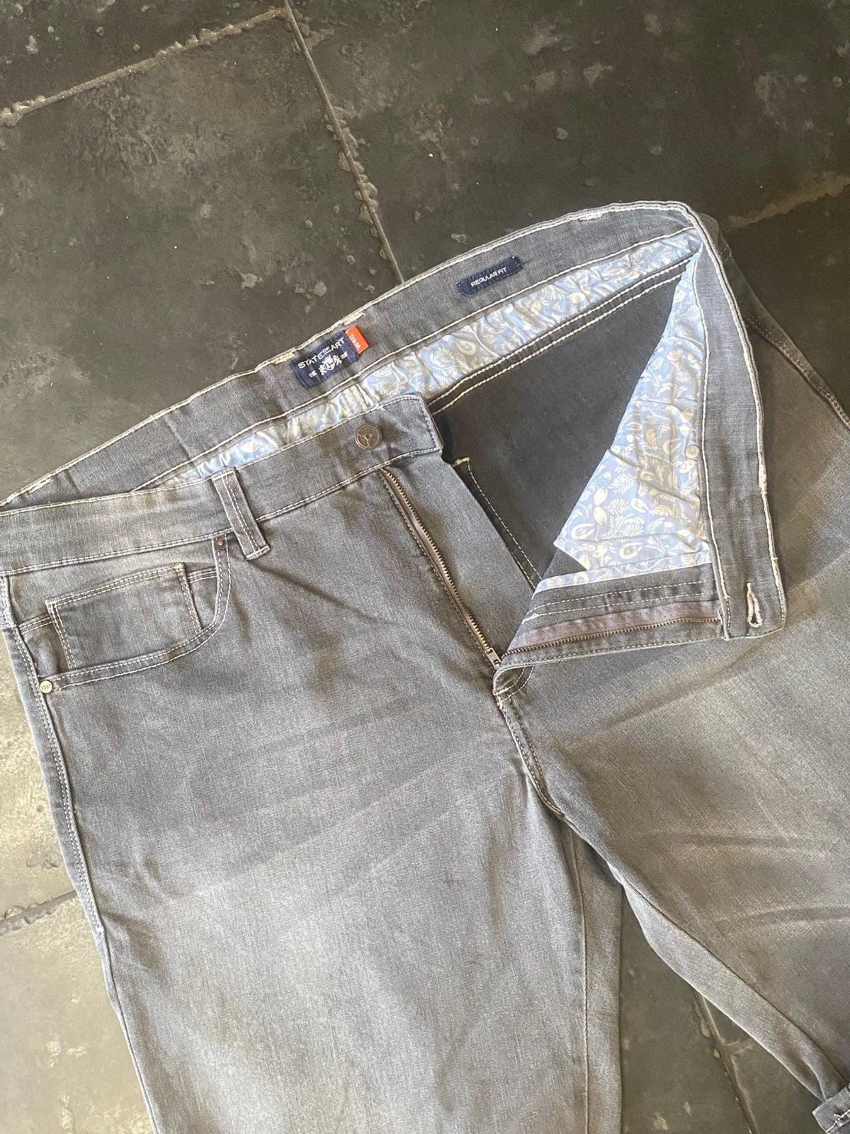 State of Art korte spijkerbroek broek jeans W40, ., Ophalen of Verzenden, Zo goed als nieuw, .