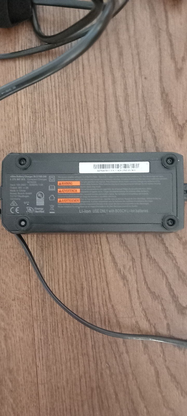 Bosch E-bike Oplader 36-2/ 100-240  (BCS 230), Fietsen en Brommers, Fietsaccessoires | Fietsaccu's, Ophalen of Verzenden, Gebruikt