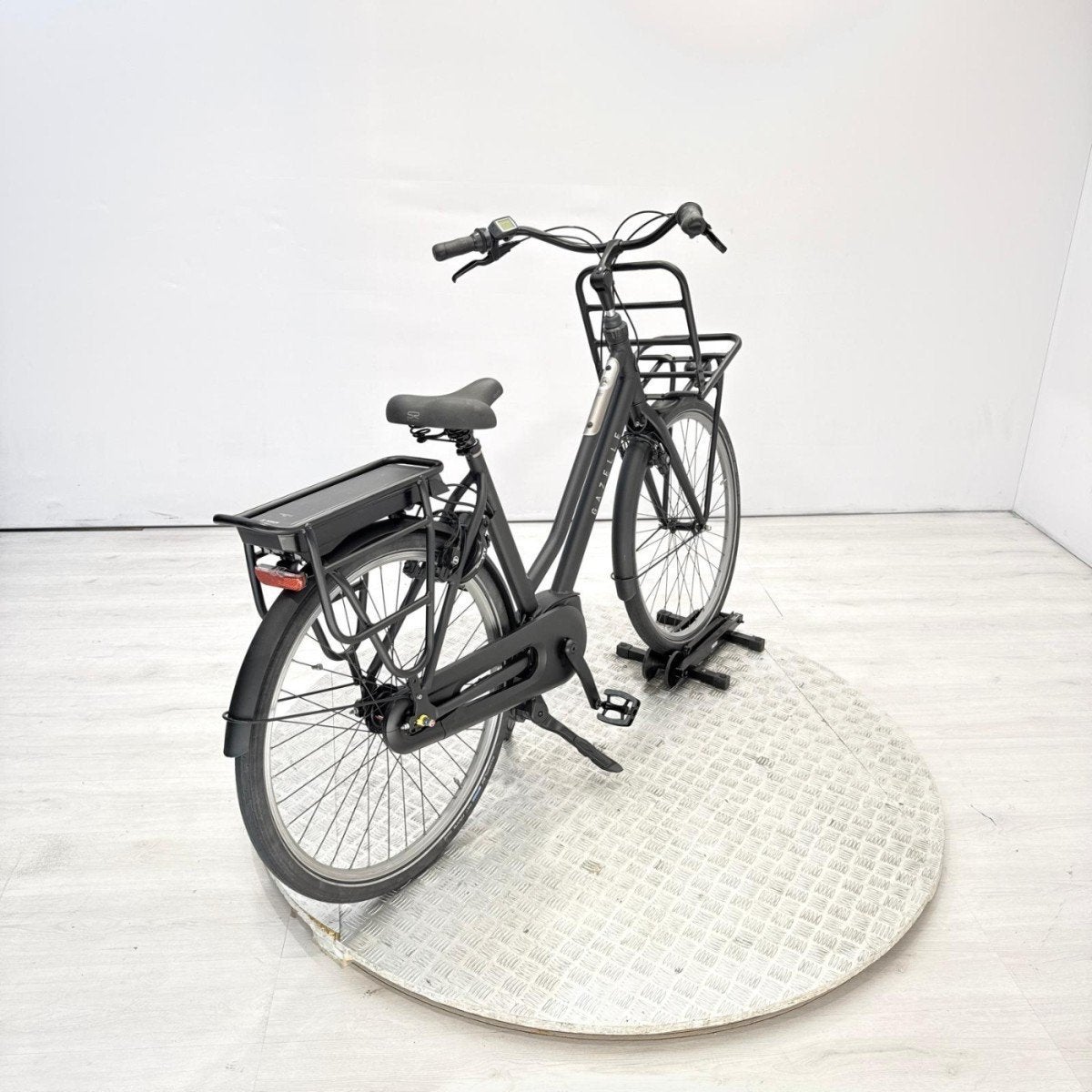 Gazelle Heavy duty | 9.875 km | 400 Wh Dames zwart 54cm, Fietsen en Brommers, Elektrische fietsen, Ophalen, Gebruikt, -, -