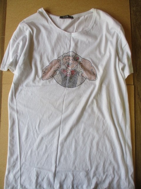 adv11006 popeye shirt 2, Ophalen, Overige figuren, Gebruikt, Kleding