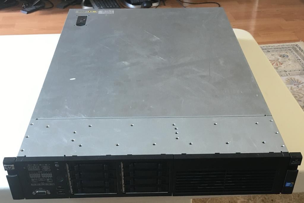 partij van 2 X HP Proliant DL380G7 2U Server 14-3, Computers en Software, Servers, Ophalen, 2 tot 3 Ghz, 64 GB, Hot swappable onderdelen