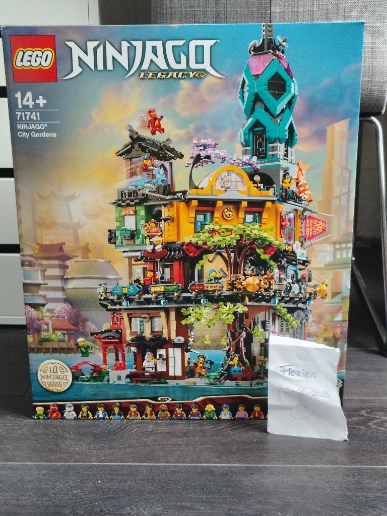 Lego 71741 Ninjago City Gardens, Kinderen en Baby's, Lego, Nieuw, Ophalen of Verzenden, Compleet