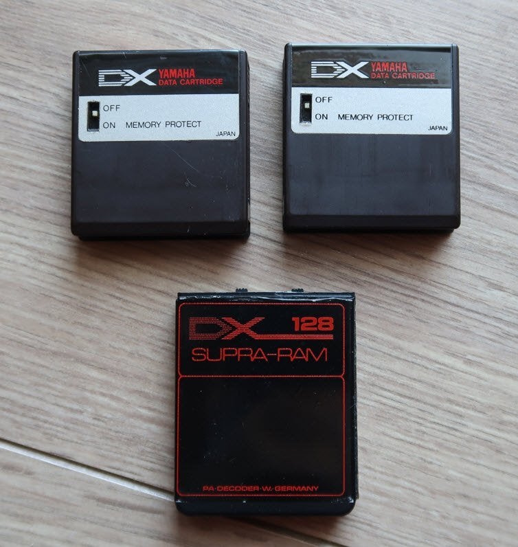 Yamaha DX-7 Cartridges, Ophalen of Verzenden, Zo goed als nieuw, 61 toetsen, Yamaha