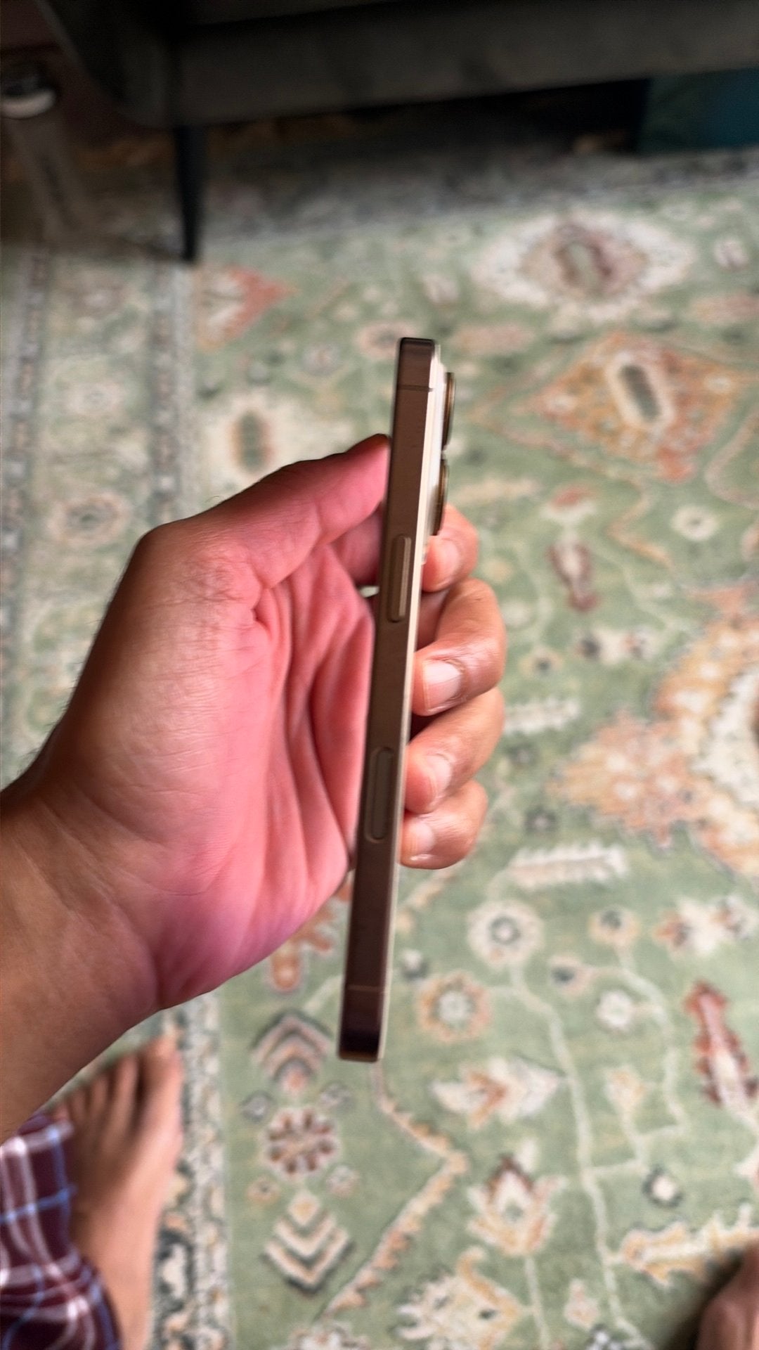 Iphone 16 pro titanium desert, Ophalen of Verzenden, Zo goed als nieuw