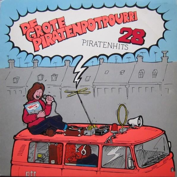 Telstar L.P. (1981) De Grote Piratenpotpourri, Ophalen of Verzenden, Gebruikt, 12 inch, Nederlandstalig