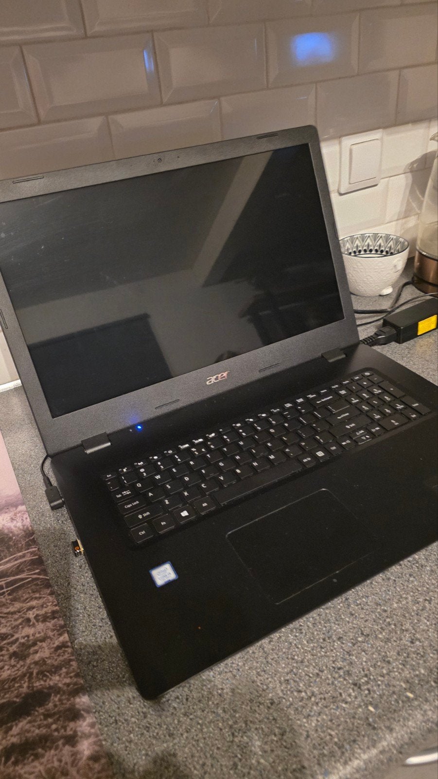 Acer Aspire 3 A317-51K Laptop - Intel i3, 4GB RAM, 17 inch, Gebruikt, 2 tot 3 Ghz, Qwerty, Ophalen of Verzenden