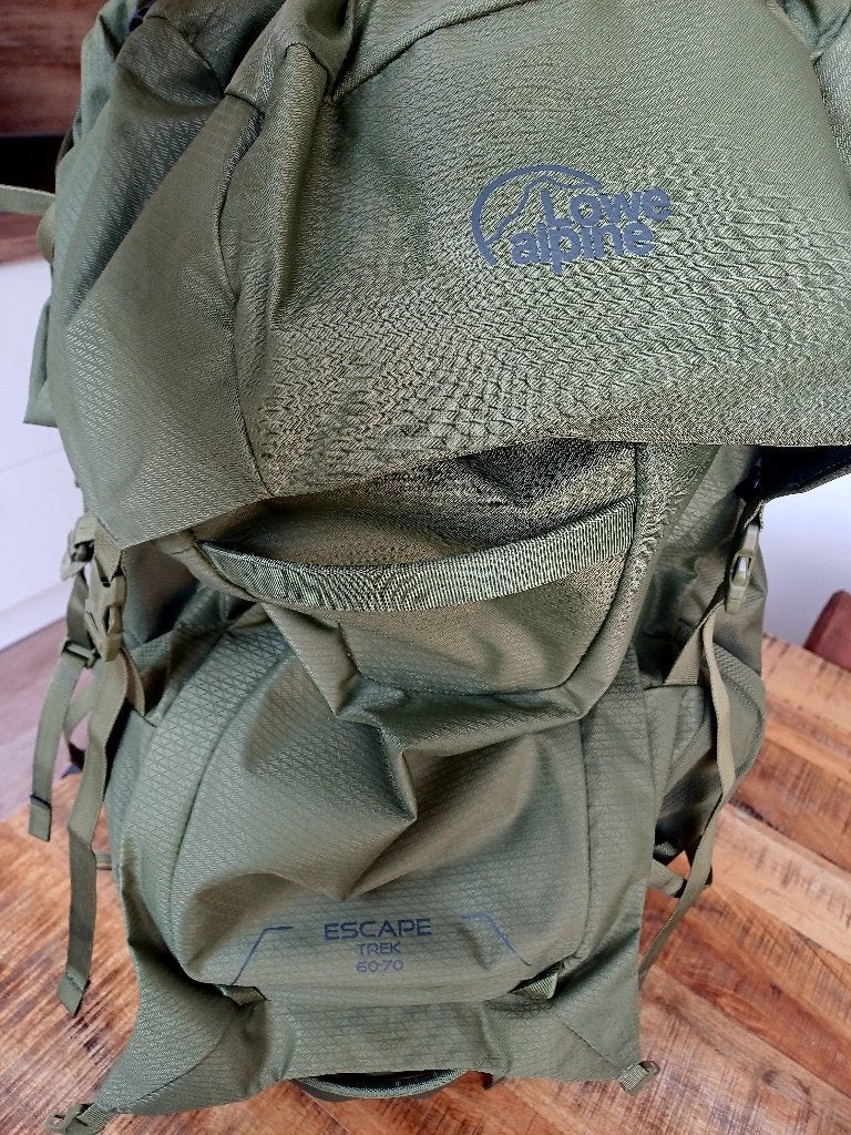 Lowe Alpine 60:70 Escape trek backpack RAB  NIEUW!!, Overige merken, 40 cm of meer, Nieuw, 60 cm of meer