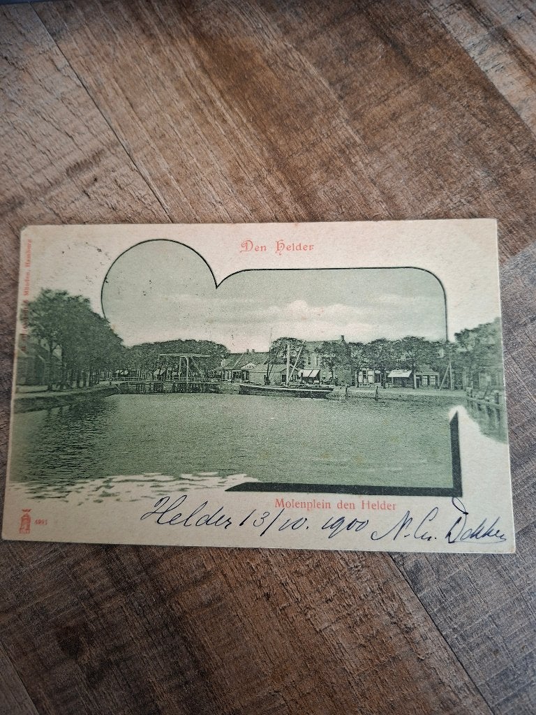 den helder, Ophalen of Verzenden, Voor 1920, Gelopen, Noord-Holland