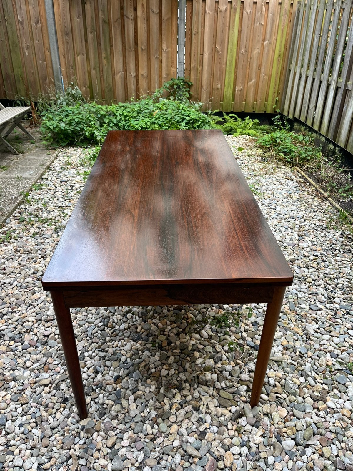 Vintage Deense Uitschuifbare Eettafel - Palissander, Ophalen