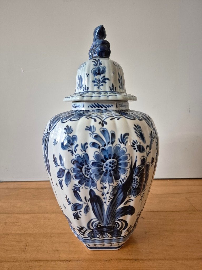 delfts blauwe vaas, Ophalen