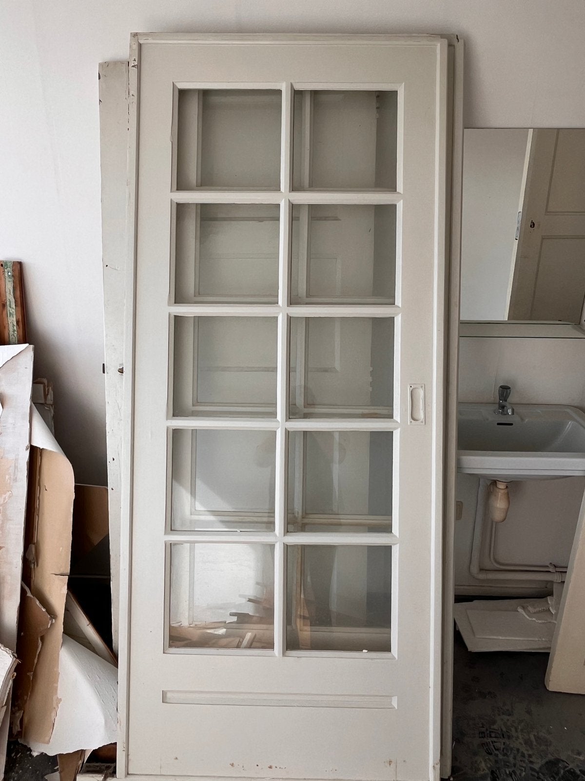 Ensuite deuren, Ophalen of Verzenden, Gebruikt, Binnendeur, 200 tot 215 cm