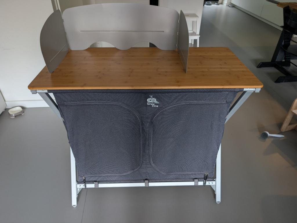 Defa Easyfolding Greyline Campingkeuken (100x49x82), Ophalen