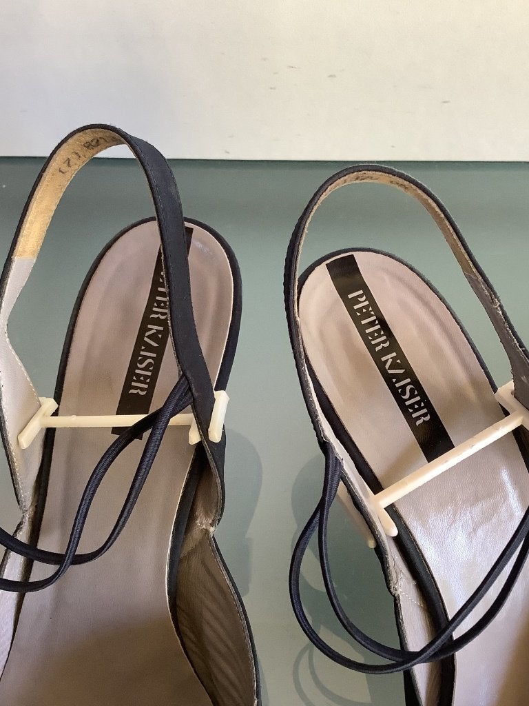 Peter Kaiser slingbacks 40 | blauw | Gratis verzenden, Peter Kaiser, Pumps, Zo goed als nieuw, Verzenden