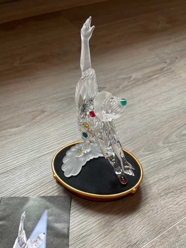 Swarovski   Harlekijn   2001, Ophalen of Verzenden, Zo goed als nieuw, Figuurtje