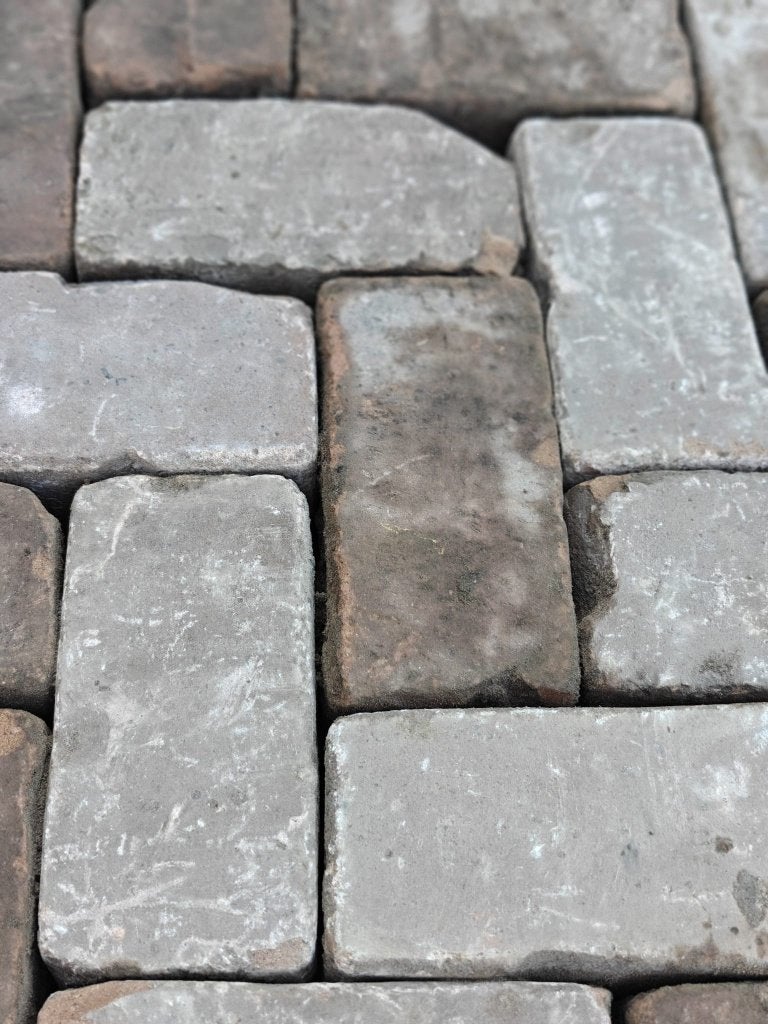 Gebakken rode klinkerkeien K9, Ophalen, Gebruikt, Keramiek, Klinkers