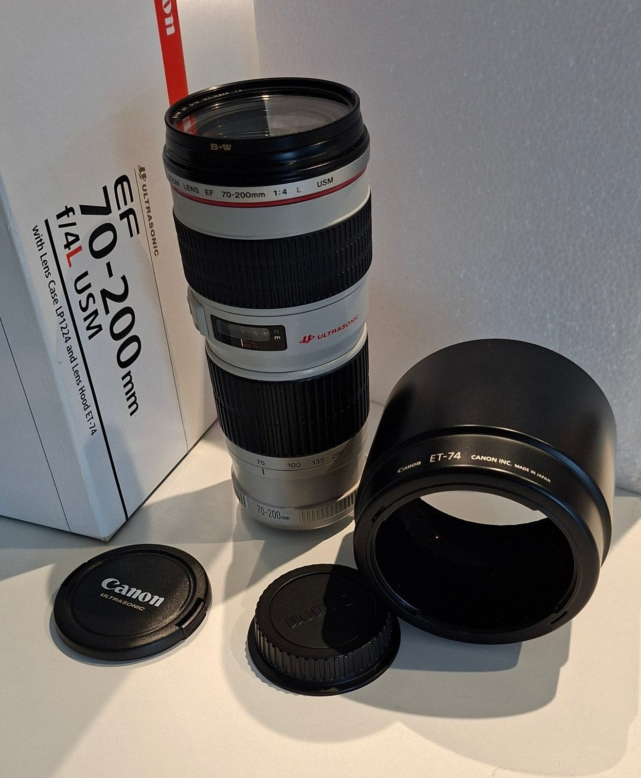 Canon EF 70-200 f4 L USM, Ophalen, Zo goed als nieuw, Telelens