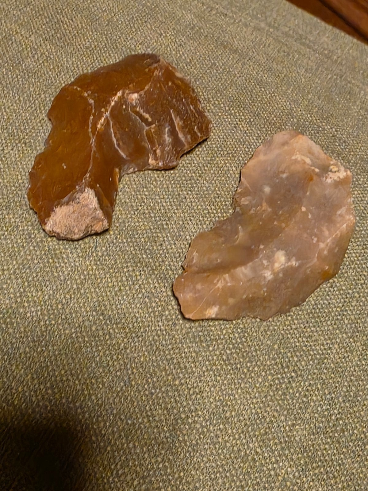 Prehistorische Artefacten: Vuursteen Toonsoort, Verzamelen, Ophalen of Verzenden, Gebruikt