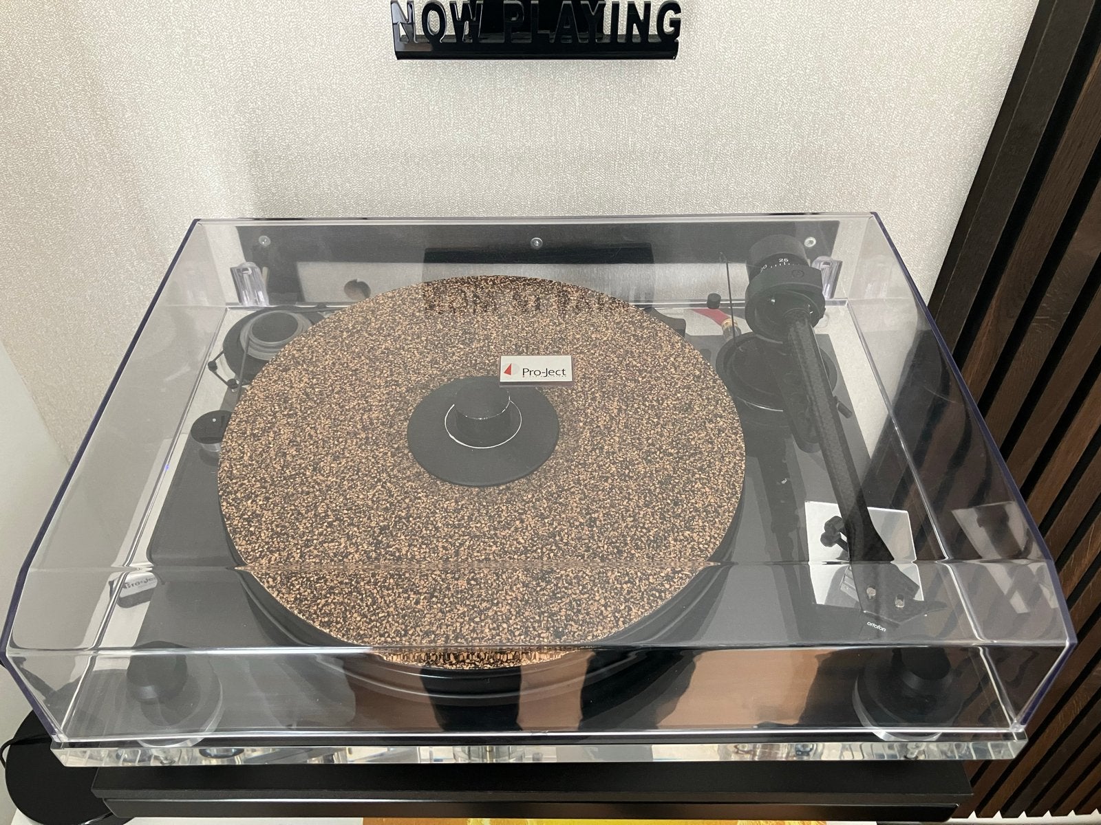 Pro-Ject 2Xperience Acryl met Carbon arm en Speedbox, Audio, Tv en Foto, Platenspelers, Ophalen, Zo goed als nieuw, Platenspeler