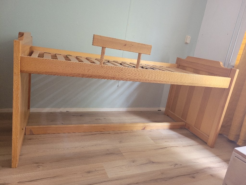Half hoogslaper, Ophalen, Gebruikt, Eenpersoons, Minder dan 160 cm