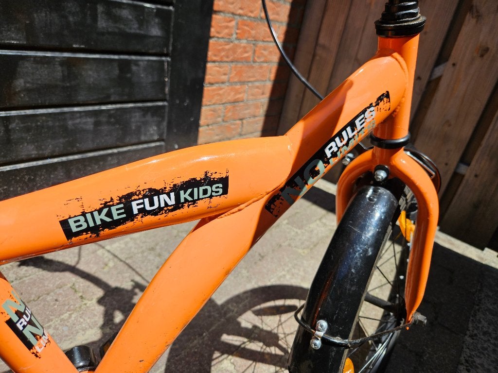 Bikefun kinderfiets 18 inch, Ophalen, Terugtraprem, BIKE FUN, 16 tot 20 inch