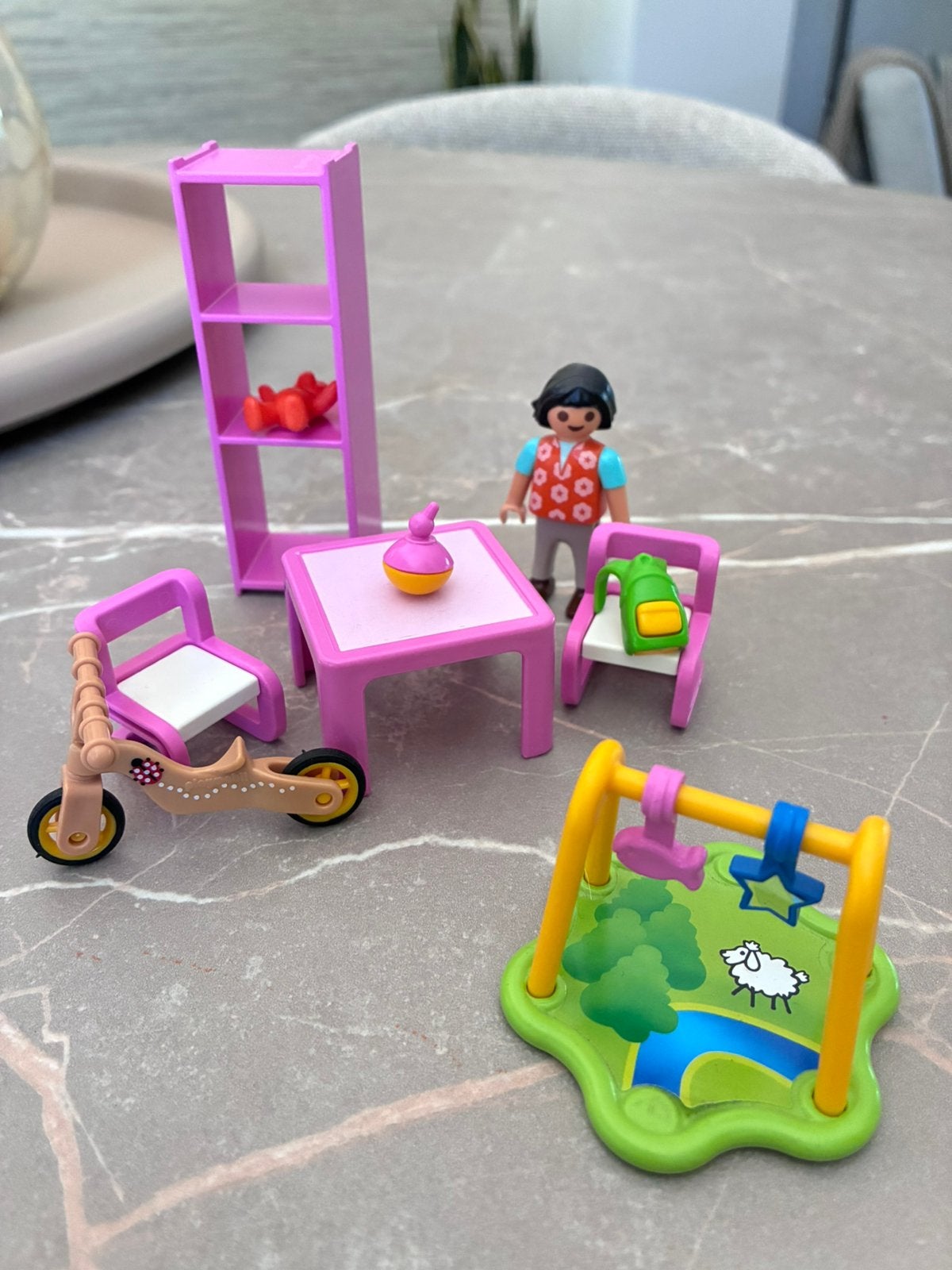 Kinderkamer., Kinderen en Baby's, Speelgoed | Playmobil, Zo goed als nieuw, Losse onderdelen, Figuren, Family fun, Ophalen of Verzenden