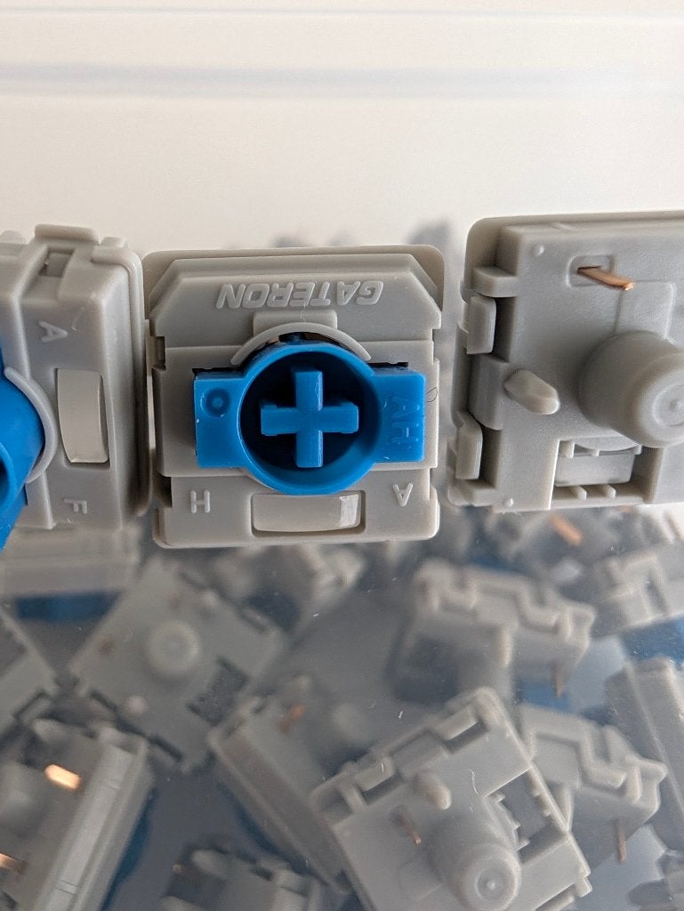 Gateron x NuPhy Silver Nano Low-Profile Switches (36x), Computers en Software, Ophalen of Verzenden, Nieuw