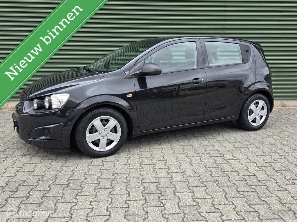 Chevrolet Aveo 1.2 LS|Airco|CruiseControl|2xSleutel|Trekhaak, Auto's, Chevrolet, Euro 5, 4 cilinders, 1039 kg, 1229 cc