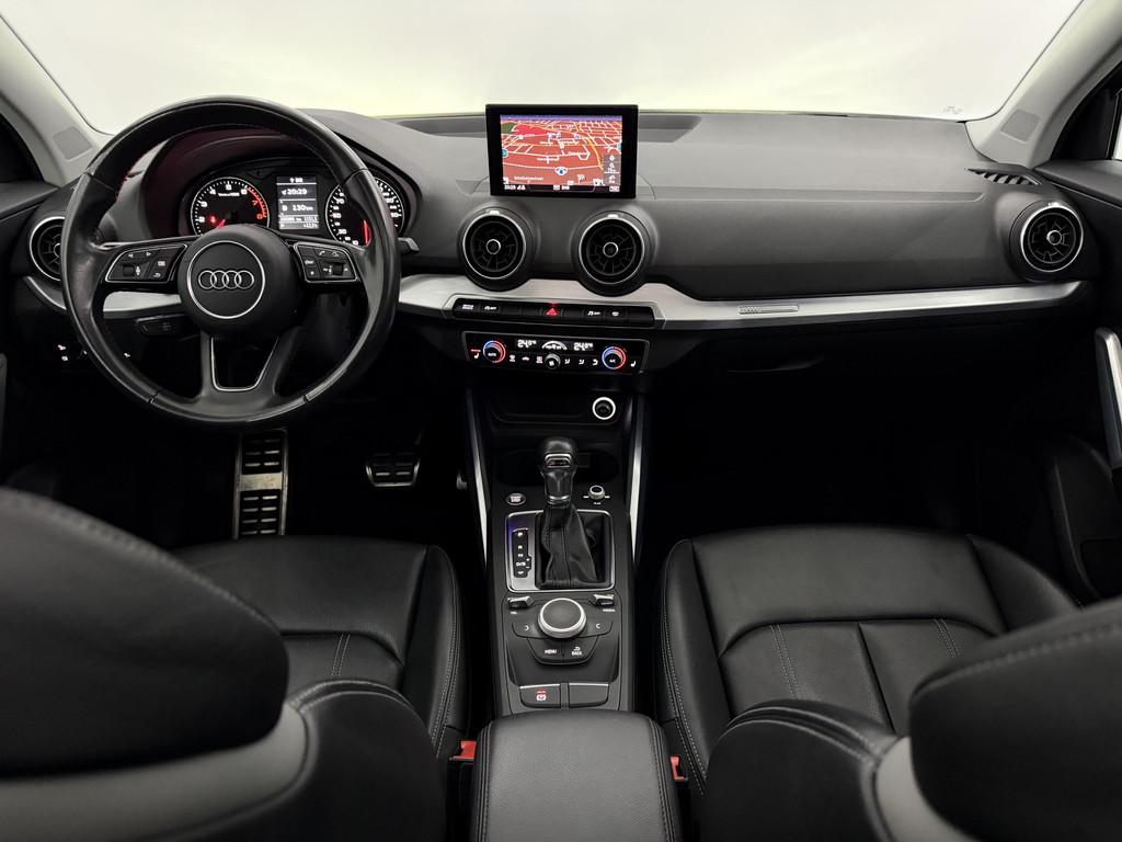 Audi Q2 1.4 TFSI CoD Launch Edition Panoramadak, Leder, Park, Gebruikt, 4 cilinders, 150 pk, Zwart