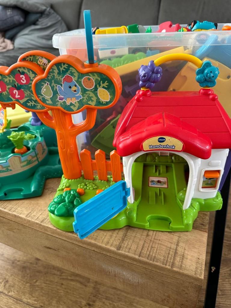 Zoef zoef dieren en auto set, Ophalen, Gebruikt, 2 tot 4 jaar