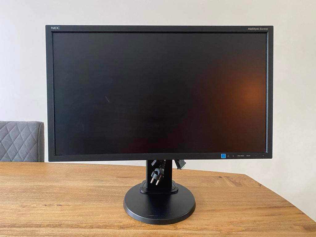 Computer monitor NEC 24 inch, Computers en Software, Monitoren, Ophalen, In hoogte verstelbaar, Full HD, Zo goed als nieuw