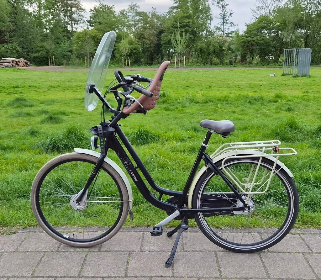 Cortina Roots mamafiets, moederfiets, familiefiets, Ophalen, Gebruikt, Overige merken, Windscherm